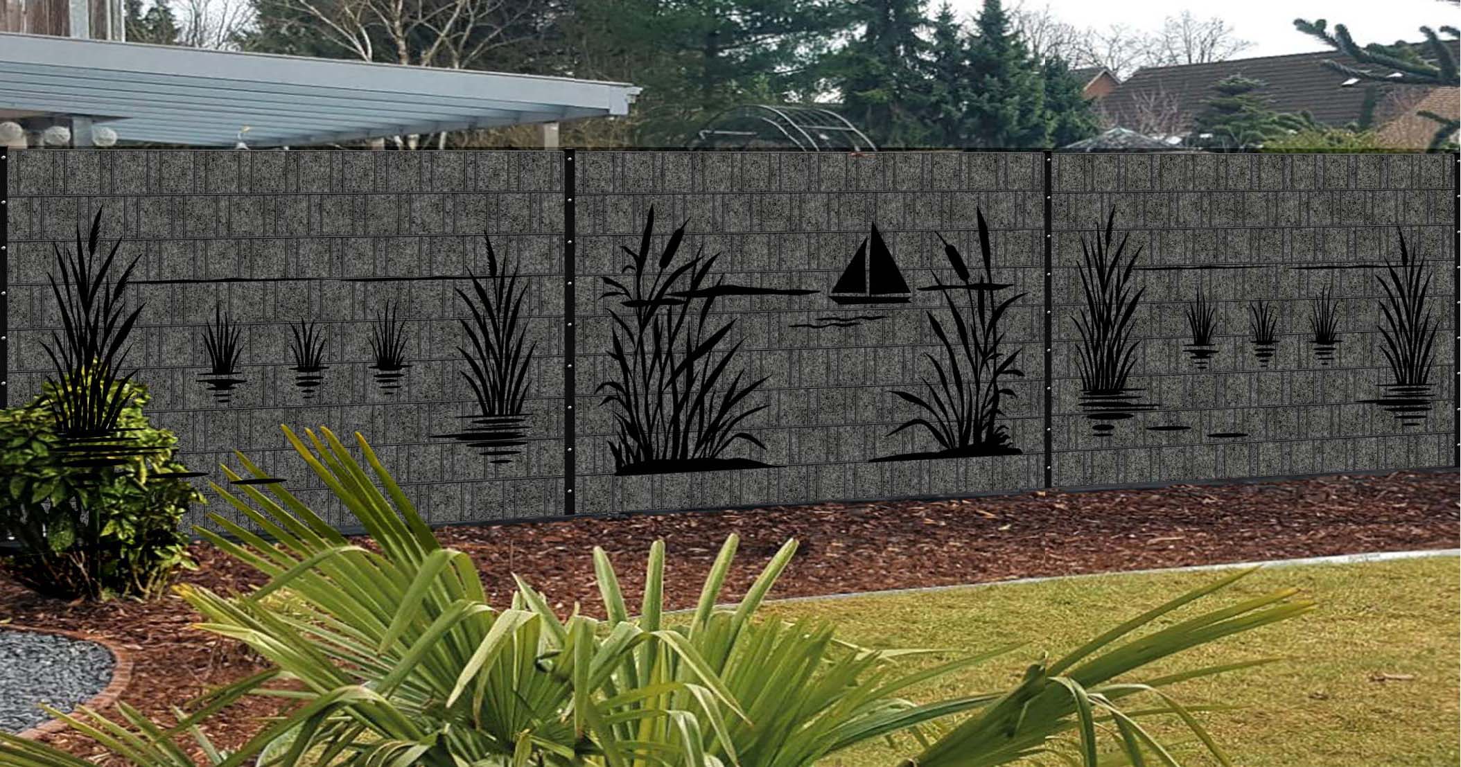 Hinterhof, Draußen, Hof, Pflanze, Boot, Hinterhof, Draußen, Hof, Pflanze, Boot