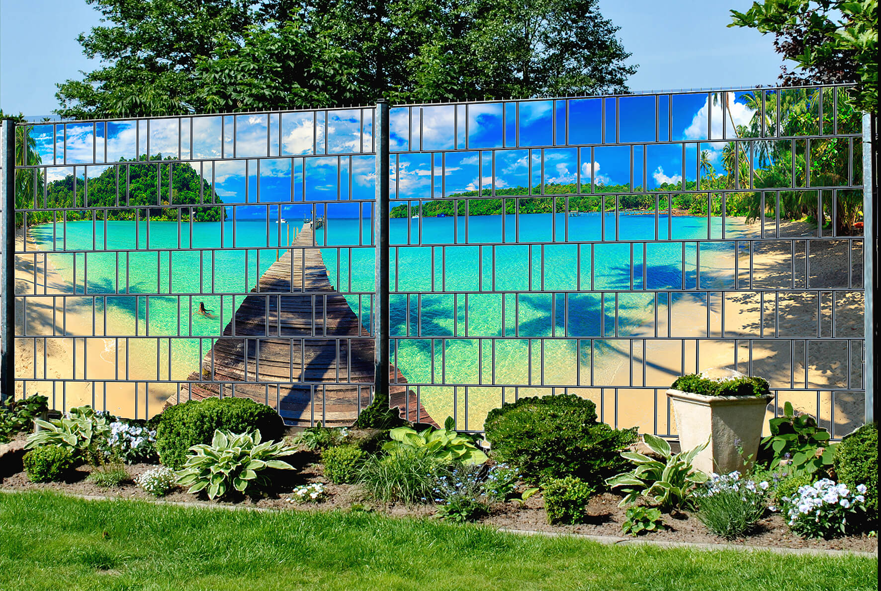 Garten, Natur, Draußen, Hinterhof, Gras