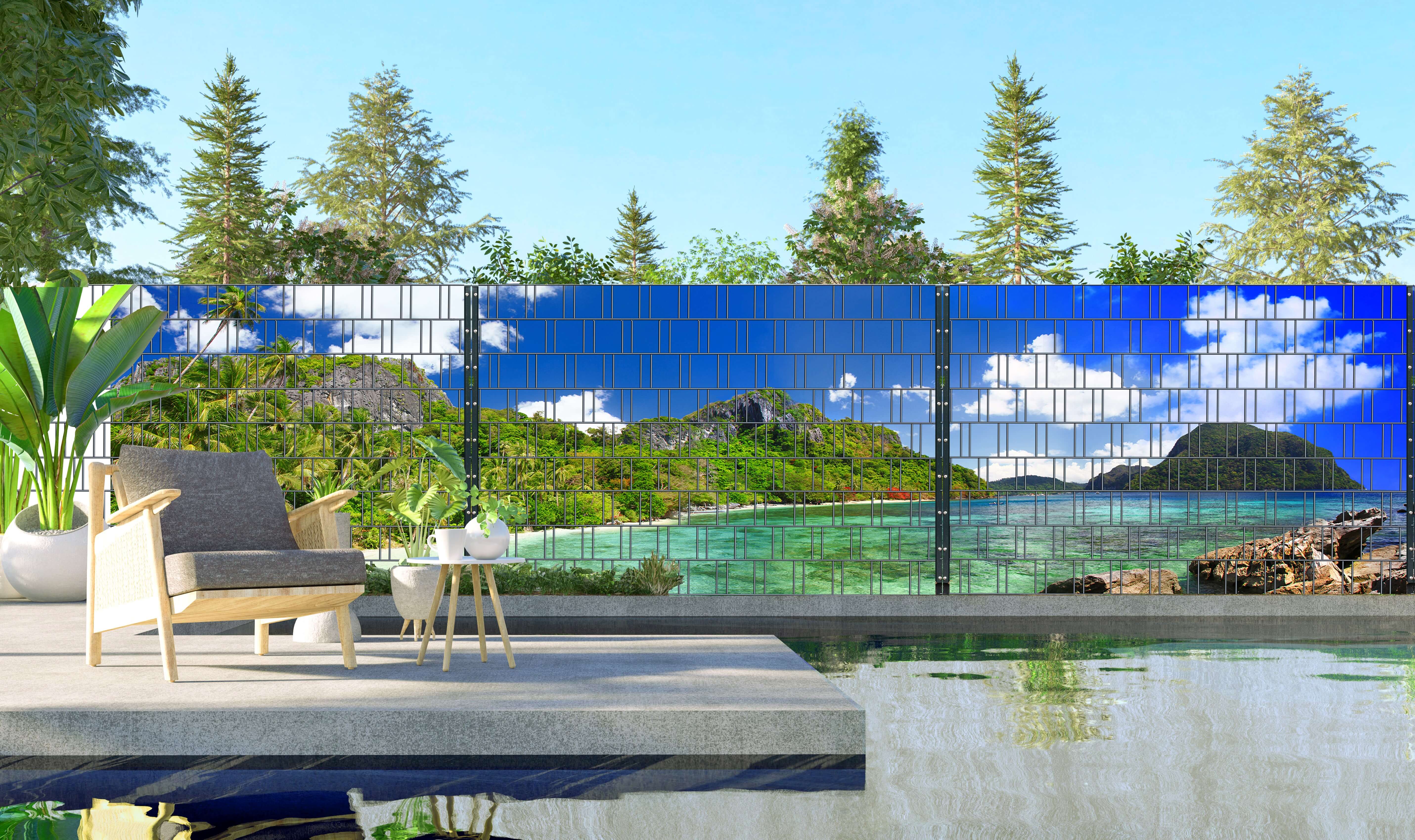 Hinterhof, Natur, Draußen, Baum, Innenarchitektur