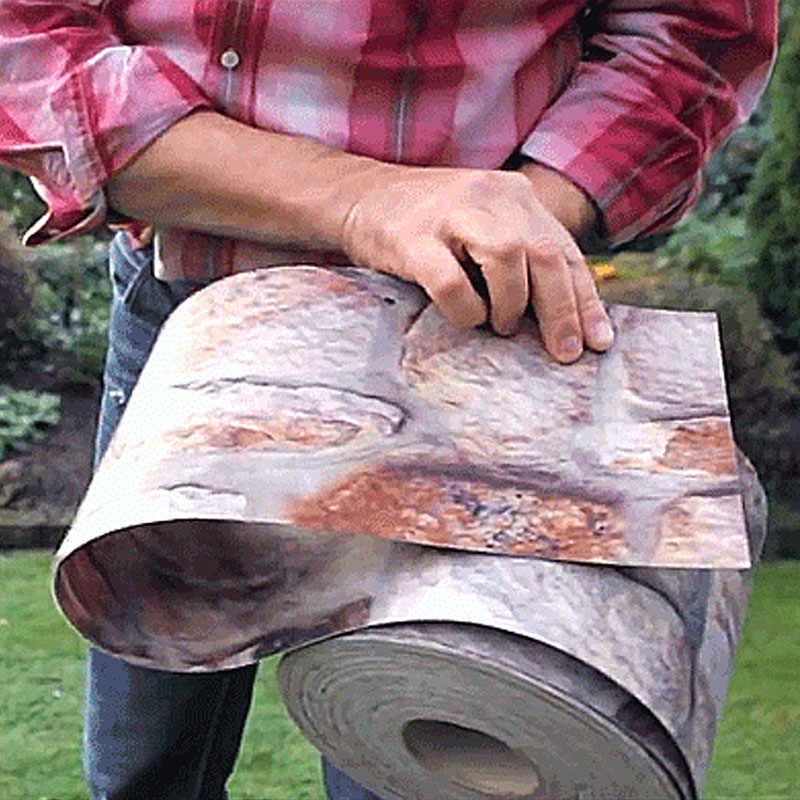 Montageanleitung_Zaundruck_Bedruckter_Zaun_Sichtschutz_Streifen_1 Kirschlorbeer - Bedruckter Sichtschutz Zaun Streifen beidseitig bedruckt