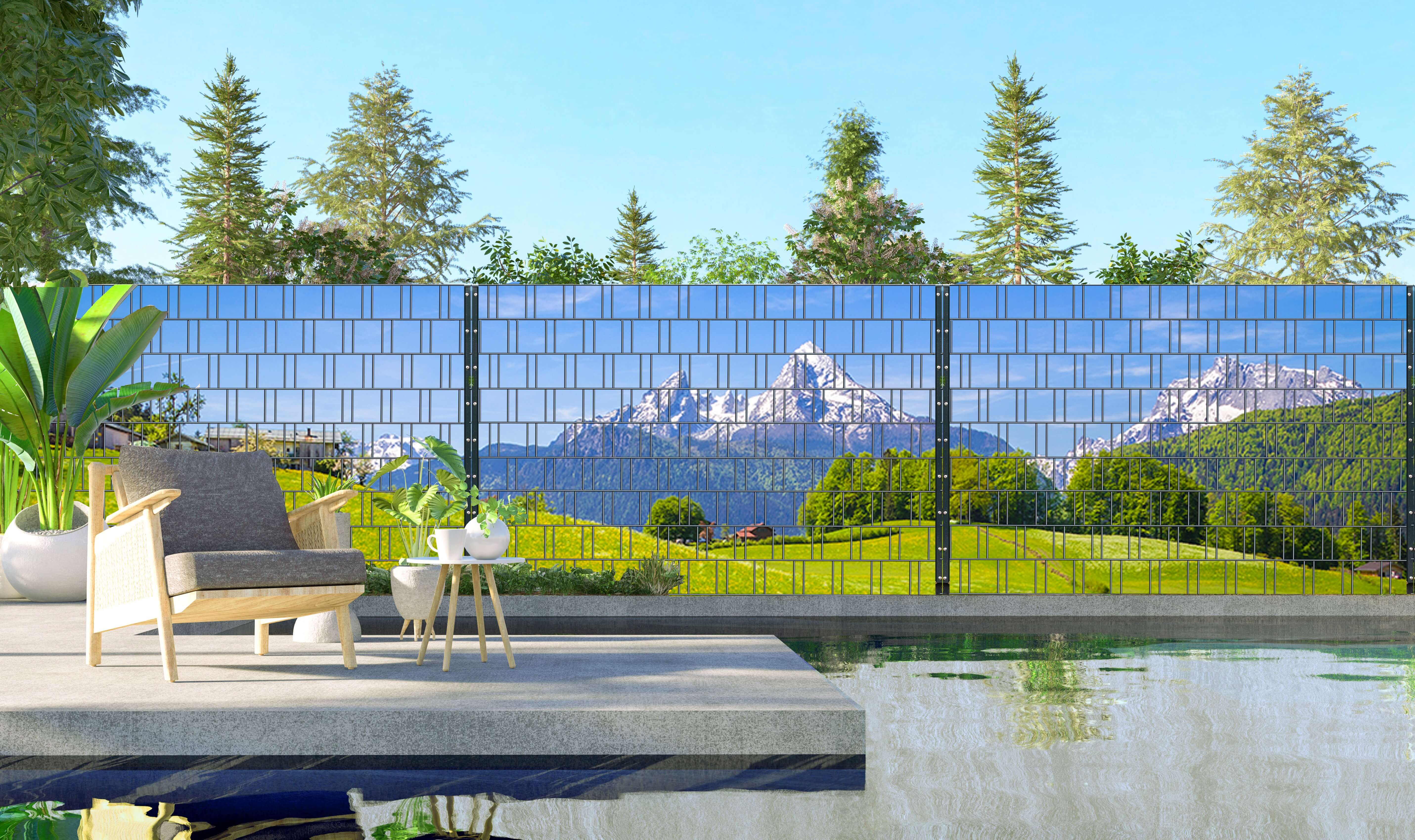 Hinterhof, Natur, Draußen, Szenerie, Baum