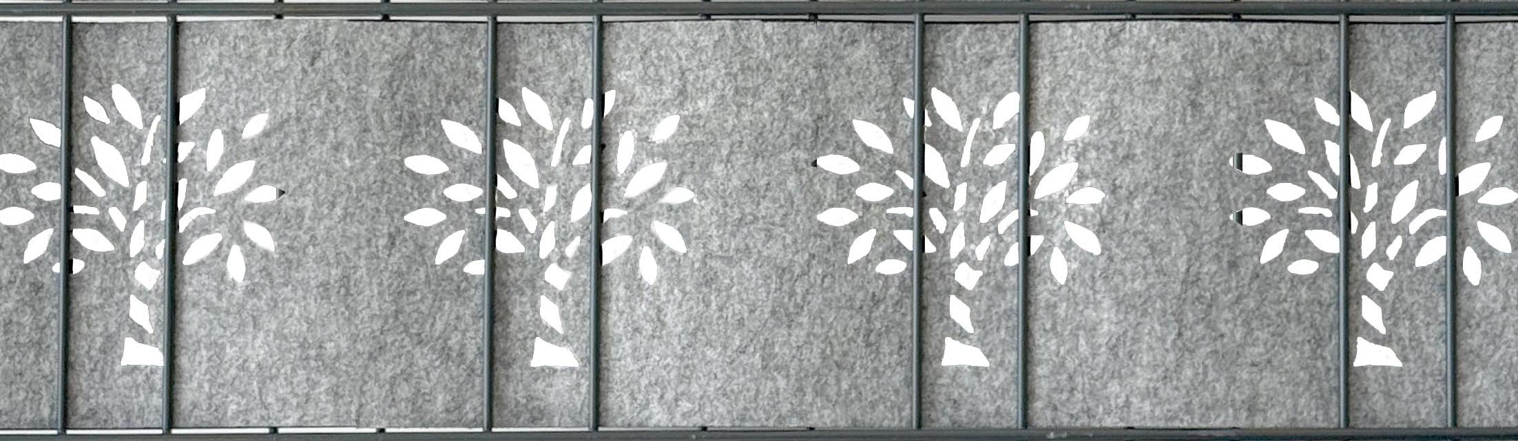 Venezia Tree Einzelstreifen Laser - Sichtschutzstreifen