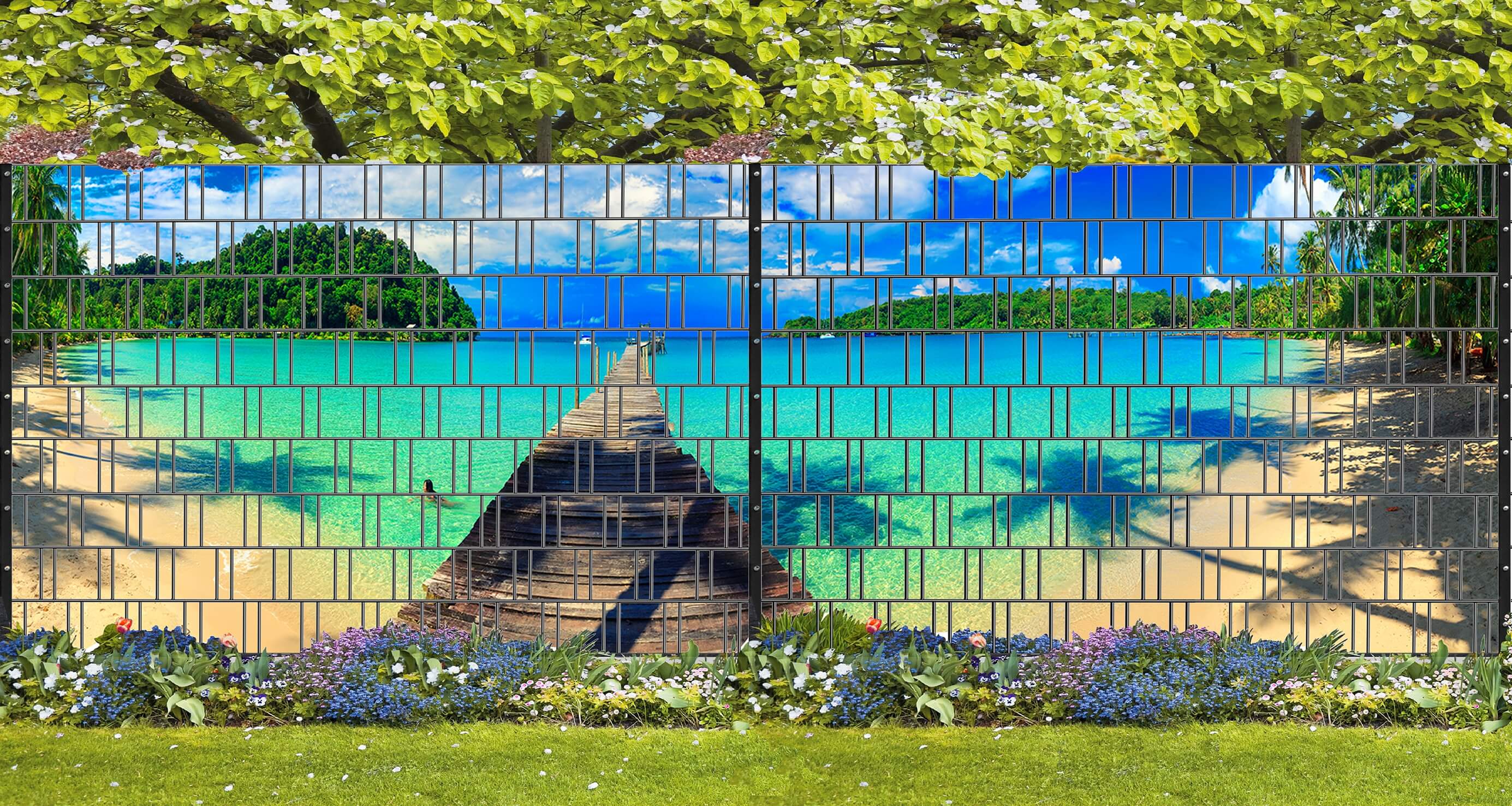 Garten, Natur, Draußen, Gras, Sommer