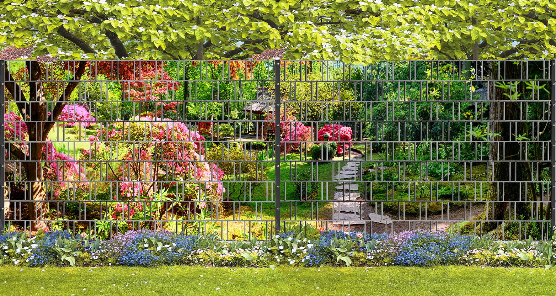 Garten, Natur, Draußen, Laube, Parken