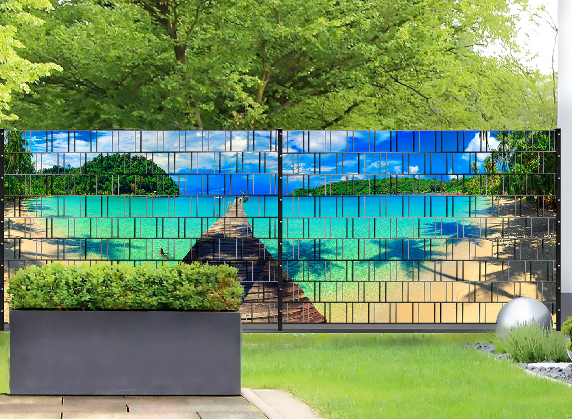 Hinterhof, Natur, Draußen, Gras, Park