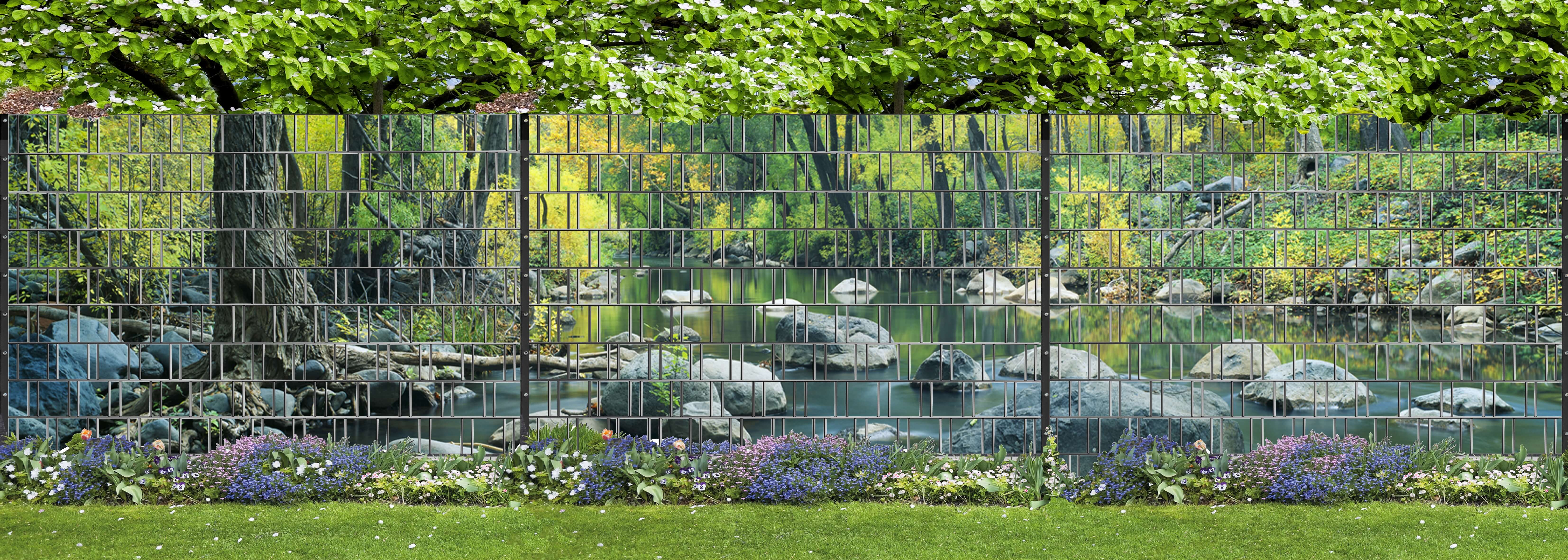 Natur, Teich, Garten, Land, Bewuchs