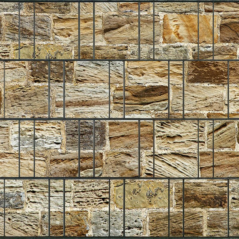 4260388390674_Roma_Bedruckter_Zaun_Sichtschutz_Streifen Roma - Bedruckter Sichtschutz Streifen Rolle Doppelstab Zaun