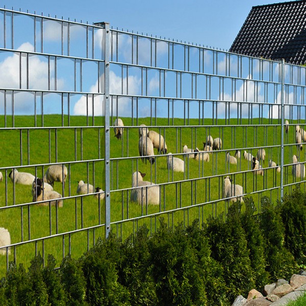 Wangerooge - Bedruckter Sichtschutz Streifen Rolle Doppelstab Zaun